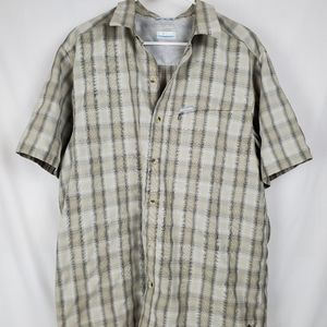 Columbia omni shade shirt size large